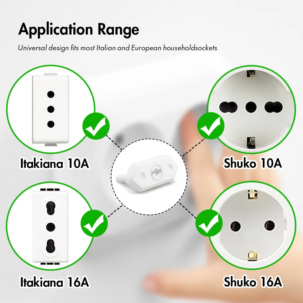 EUDEMON 20pcs Chile/Brazil EU Universal Power Socket Outlet Plug Protective Covers Anti Electric Baby Safety Protector