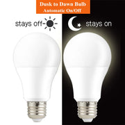 Smart Day and Night Sensor LED Bulb E27/B22