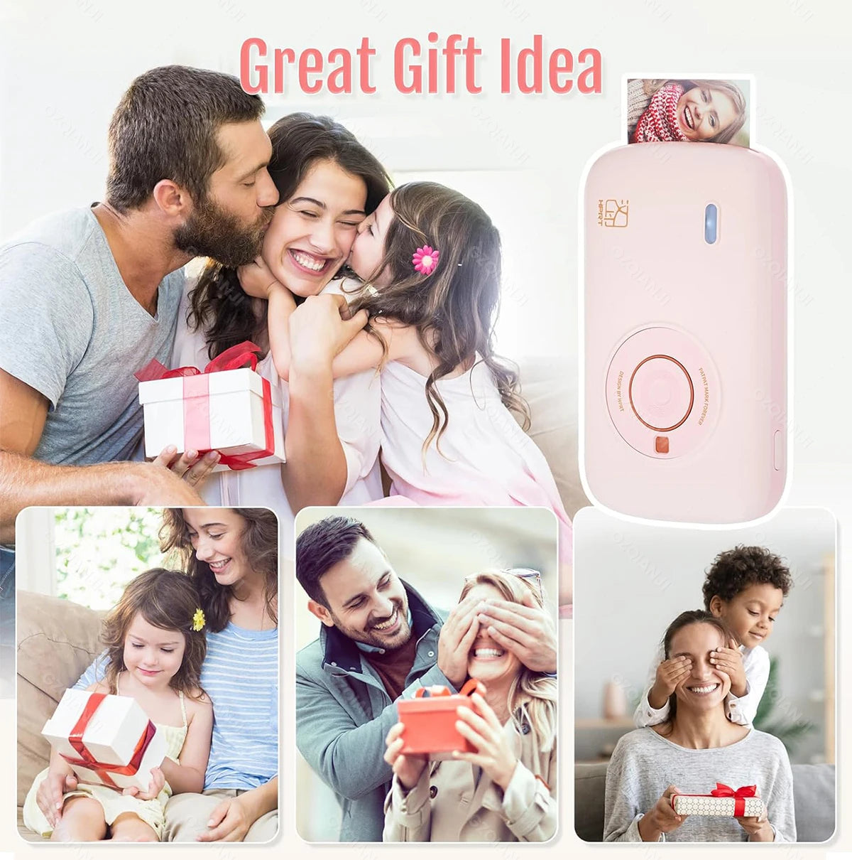 Máy In Ảnh Mini CP2100 Bluetooth 300dpi 2x3 Inch - Daisan Mart