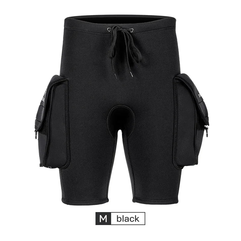 Quần Lặn Nam 3mm Neoprene Có Túi - Đồ Bơi Thể Thao