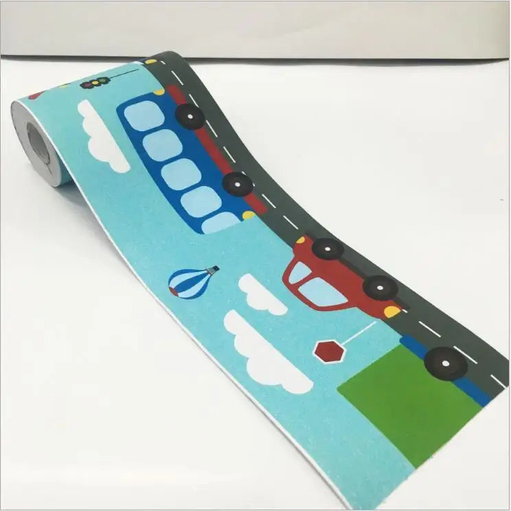 Waterproof PVC Wall Panels Self-Adhesive Skirting Board - Bathroom Safe Tile Border Sticker for Shower Corner Guard