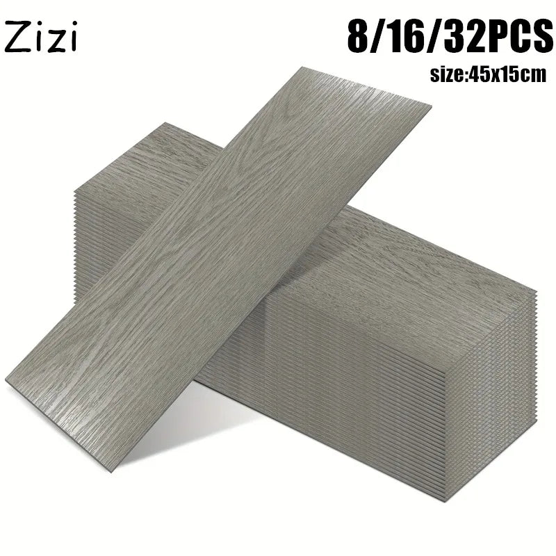 Peel and Stick Floor Tile Self Adhesive Vinyl Flooring Plank Waterproof DIY Wood Grain Wall Tile for Bedroom Kitchen Living Room