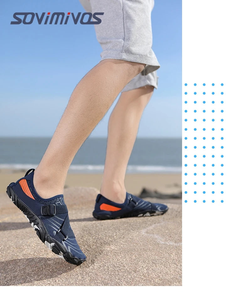 Giày Chạy Bộ Tối Giản Nam Nữ Đế Mỏng Rộng Ngón