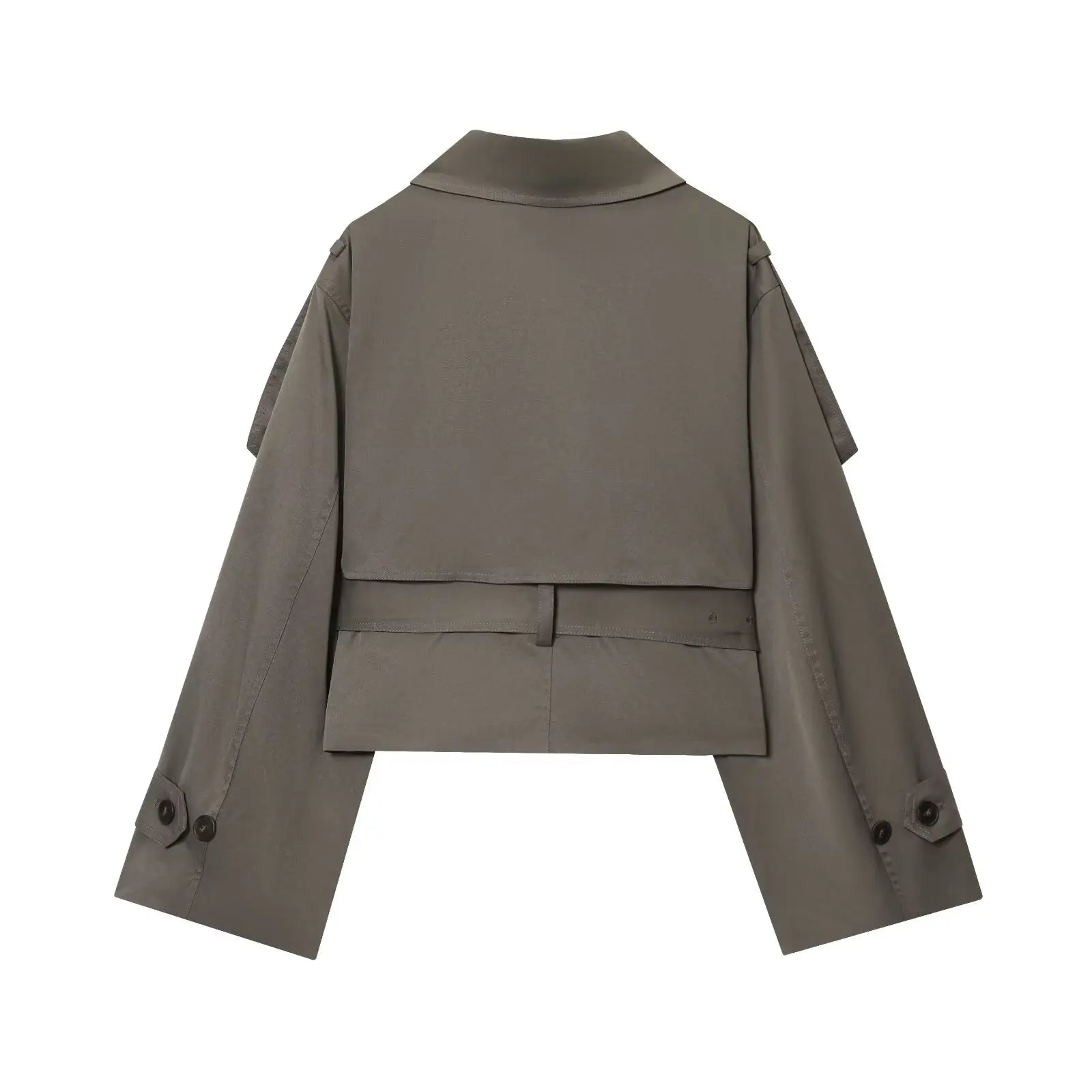 2025 Women's Coat European and American Style with Luxurious Belt