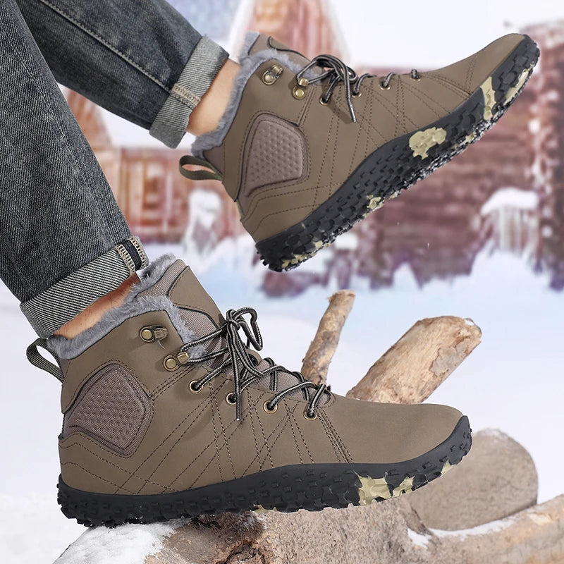 Zero Drop Warm Waterproof Unisex Winter Shoes