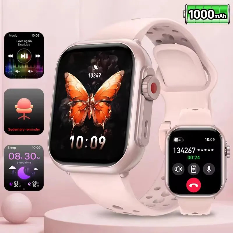 Đồng Hồ Thông Minh 1.85 AMOLED Chống Nước IP68