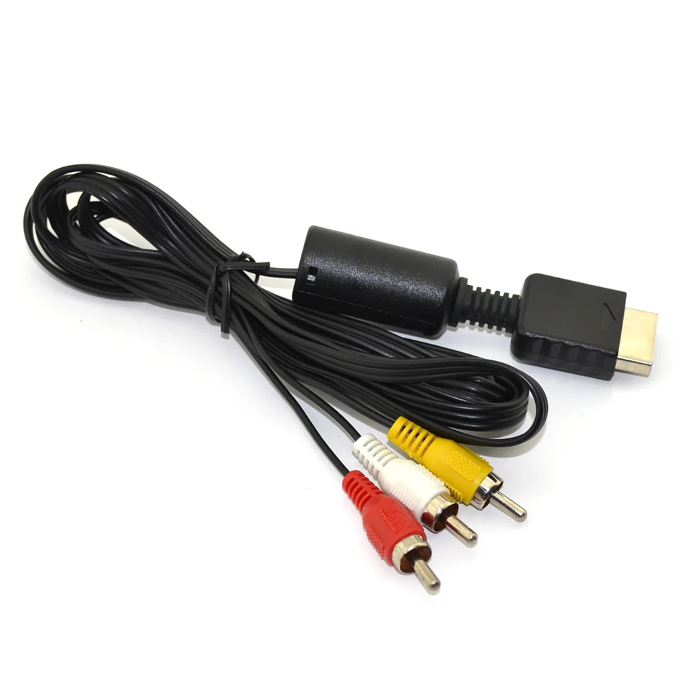 Cáp AV 1.8M chất lượng cao cho PS2, PS3, Playstation - Daisan Mart