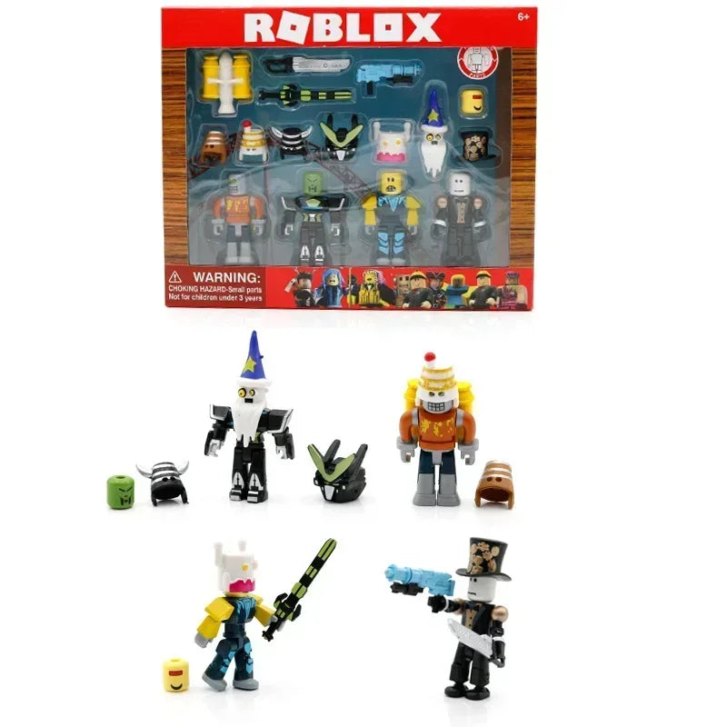 Roblox Game Robot World Champion Style Toy with Accessories Children's Birthday Gift Cartoon Boxed Model for Kids - Daisan Mart