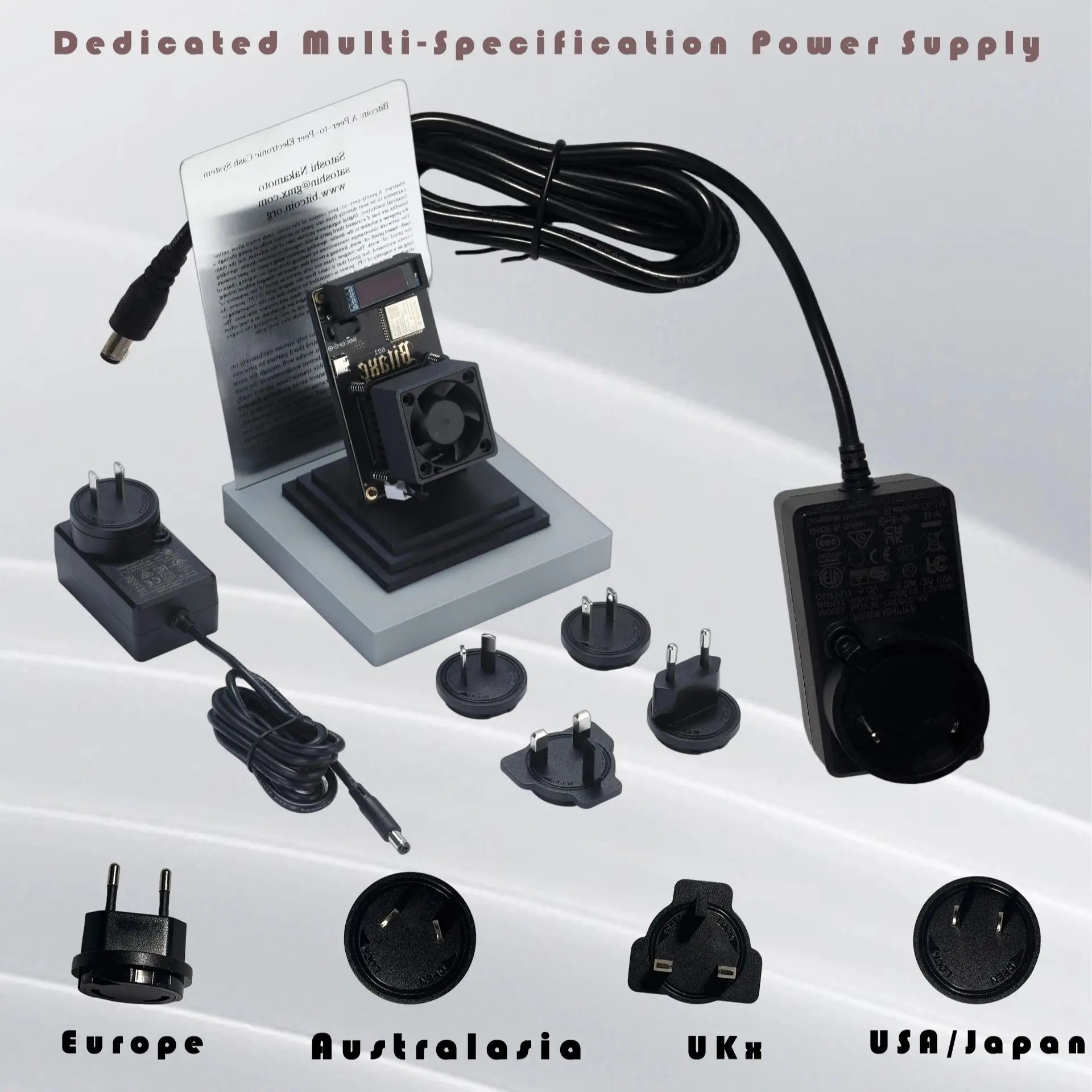 Factory direct supply Latest Bitaxe Gamma 601 1.2th/s 18W Open Source Bitcoin Miner With Power Supply