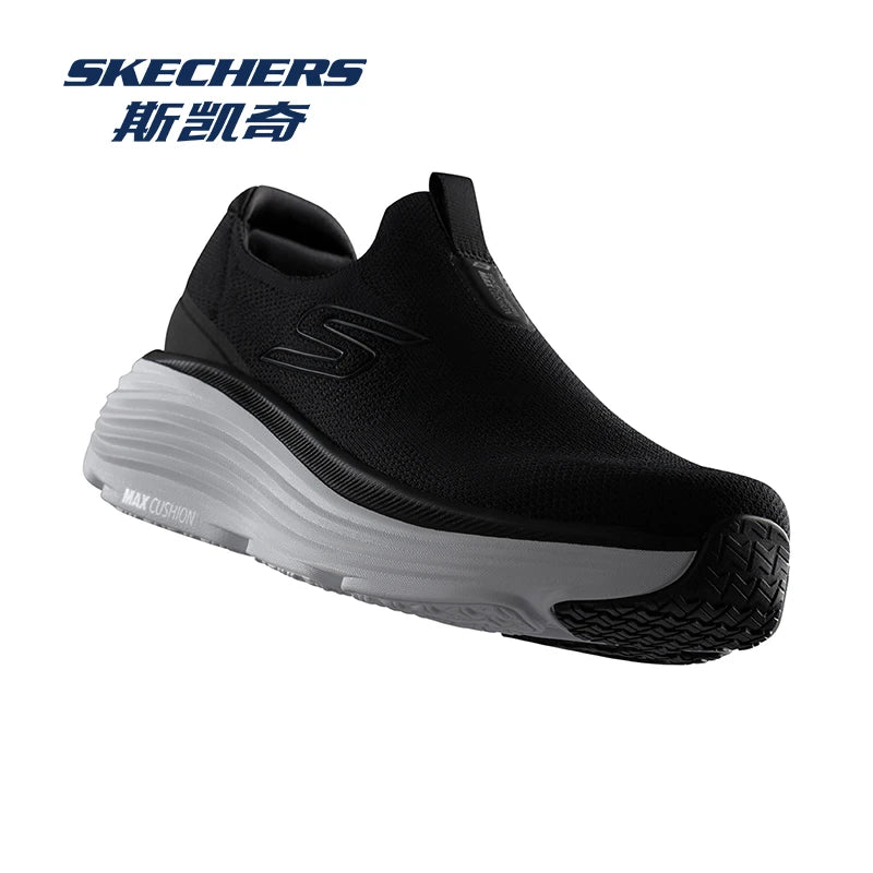 Skechers Men's Running Shoes Cushioning No Laces