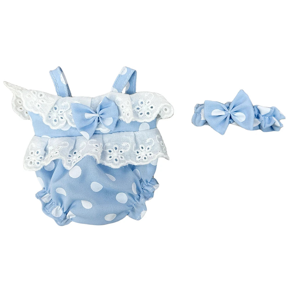 10 Inch Doll Clothes Set - 6 Handmade Styles