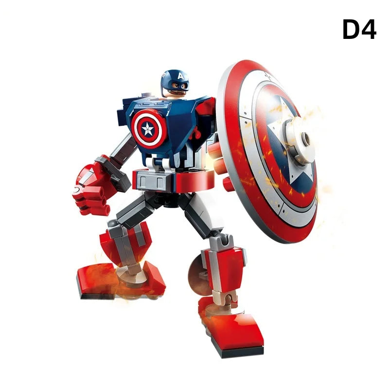 Bộ lắp ráp 28cm Marvel Avengers 120 mảnh cho bé