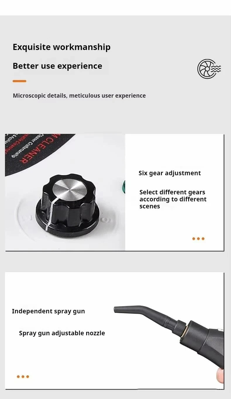 Máy Hơi Nước Diệt Khuẩn Đa Năng 220V EU Plug