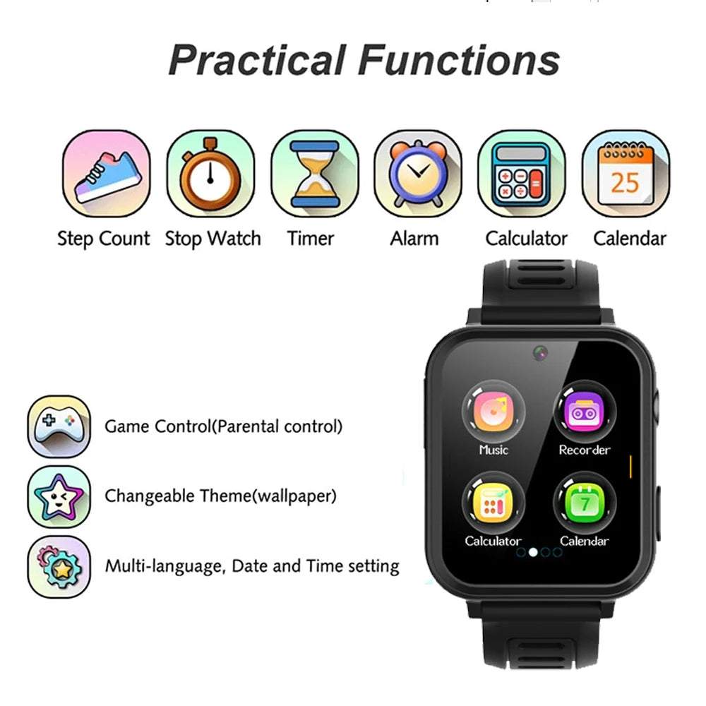 Kids Smart Watch 24 Games &amp; MP3 Music