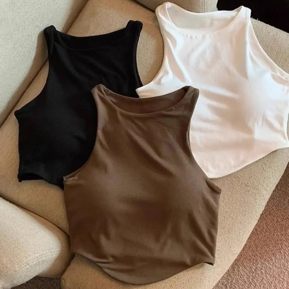 Áo tập yoga nữ dáng rộng, croptop bra liền tiện lợi - Daisan Mart
