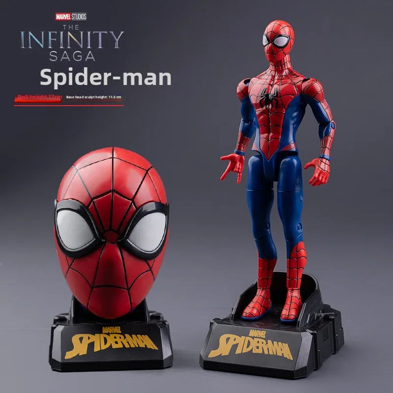 Anh Hùng Siêu Phẩm - Mô Hình Iron Man & Spider Man - Daisan Mart
