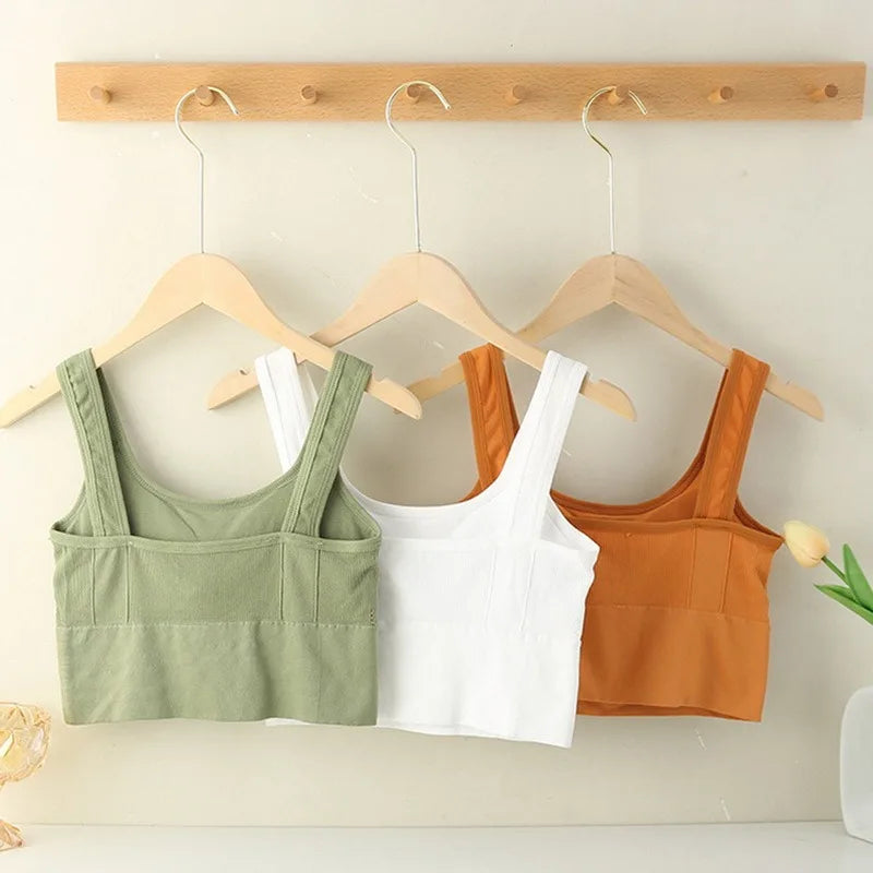 Seamless Push-Up Sports Bra