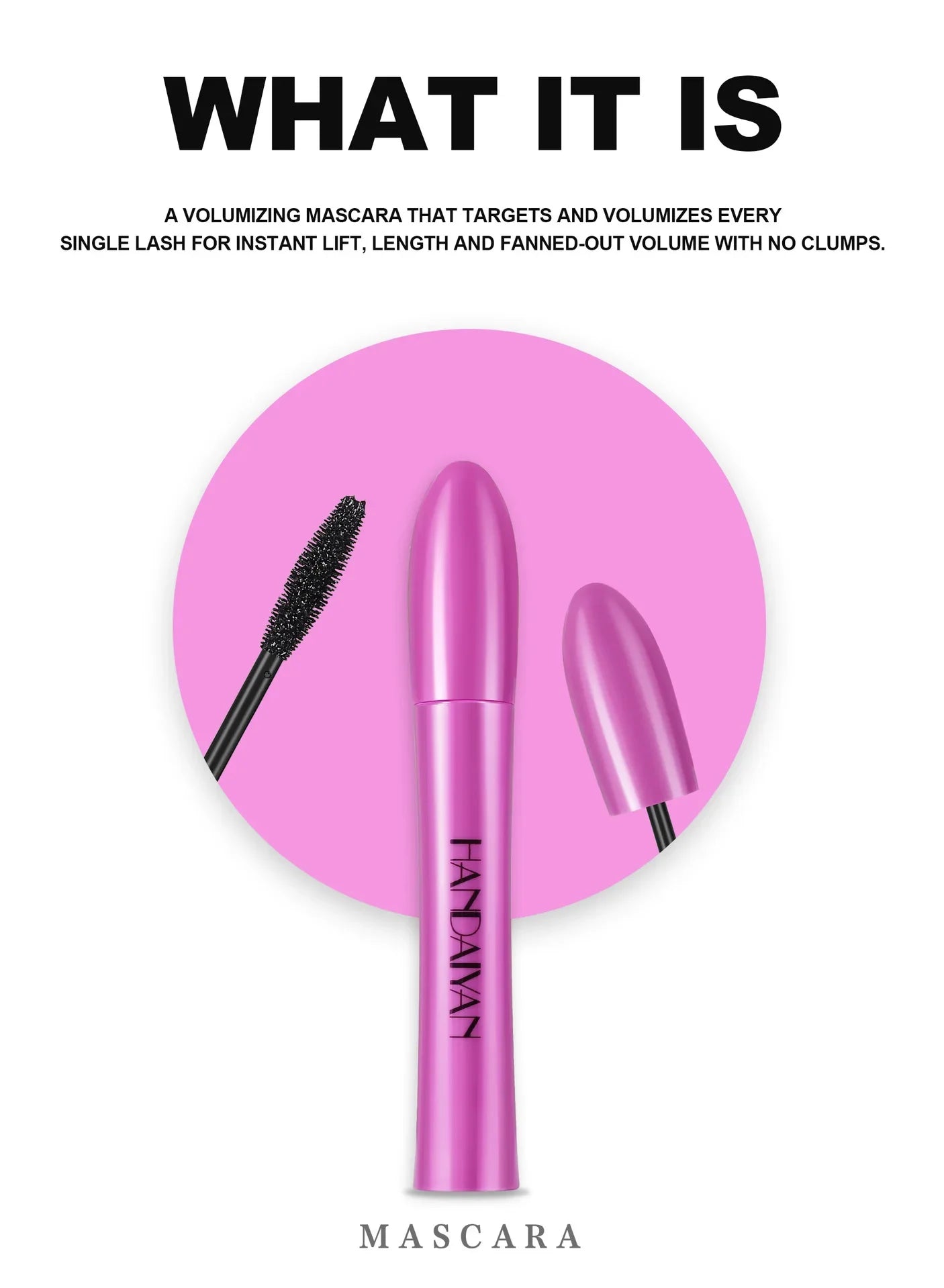 Waterproof, Thick, Long-Lasting Multi-Color Mascara 10 Colors