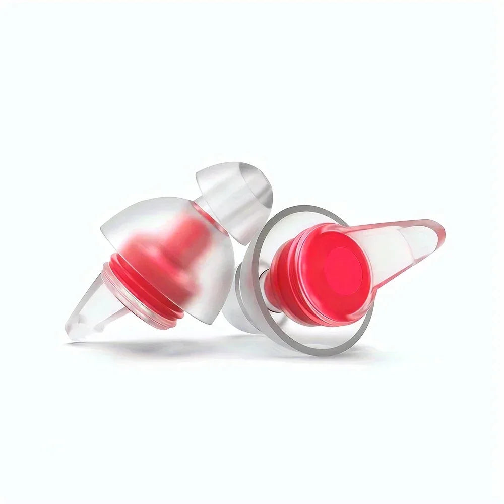 High Fidelity Concert Ear Plugs for Music- Reusable Musicians Earplugs for Noise Cancelling, Concert Festivals, Drummers, DJS