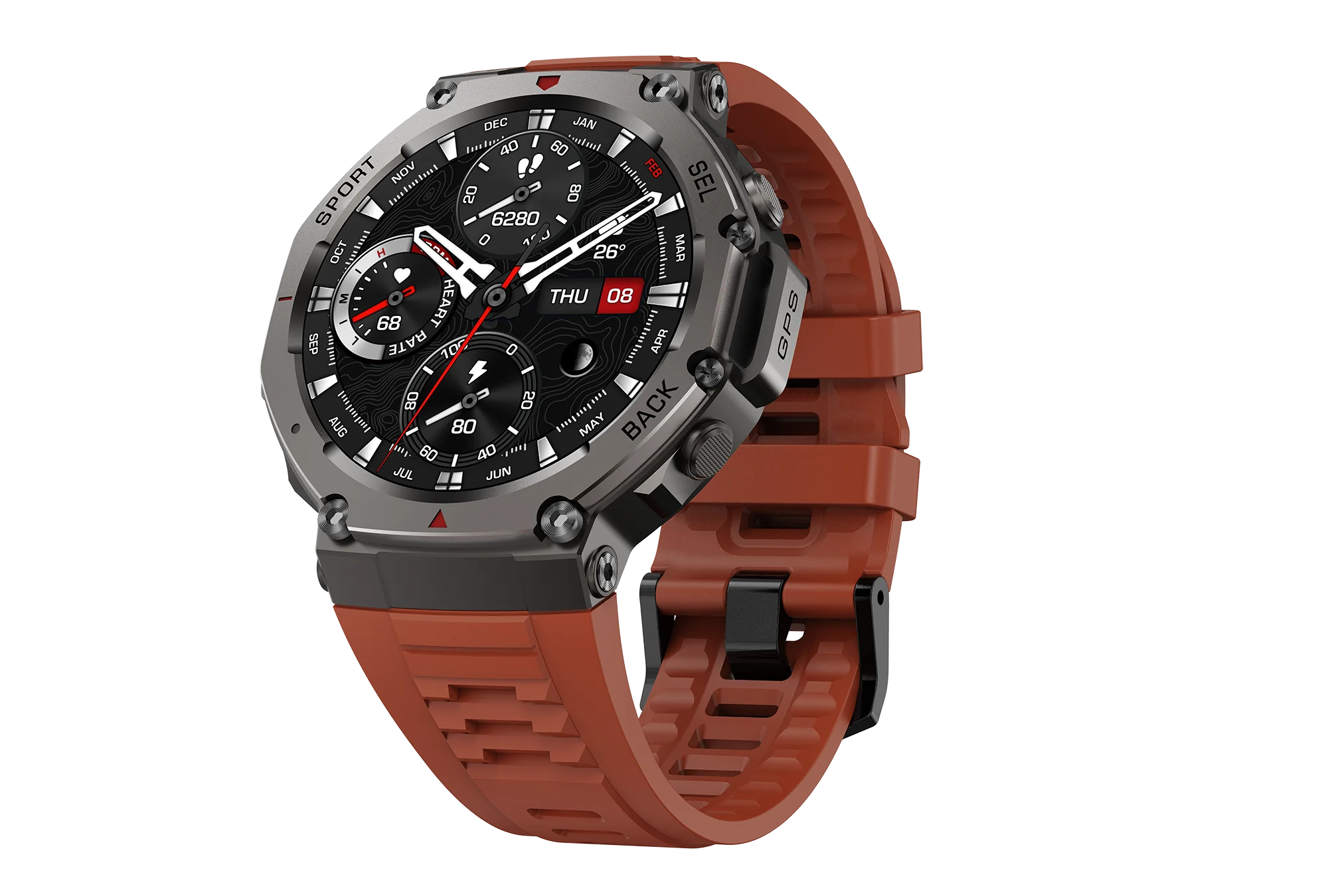 Đồng Hồ Thông Minh T-Rex 3 GPS AMOLED 5ATM Nam