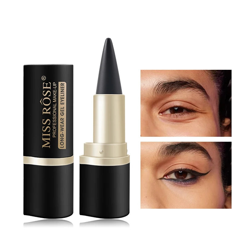 Long-lasting Waterproof Eyeliner Dark Black 1 Head