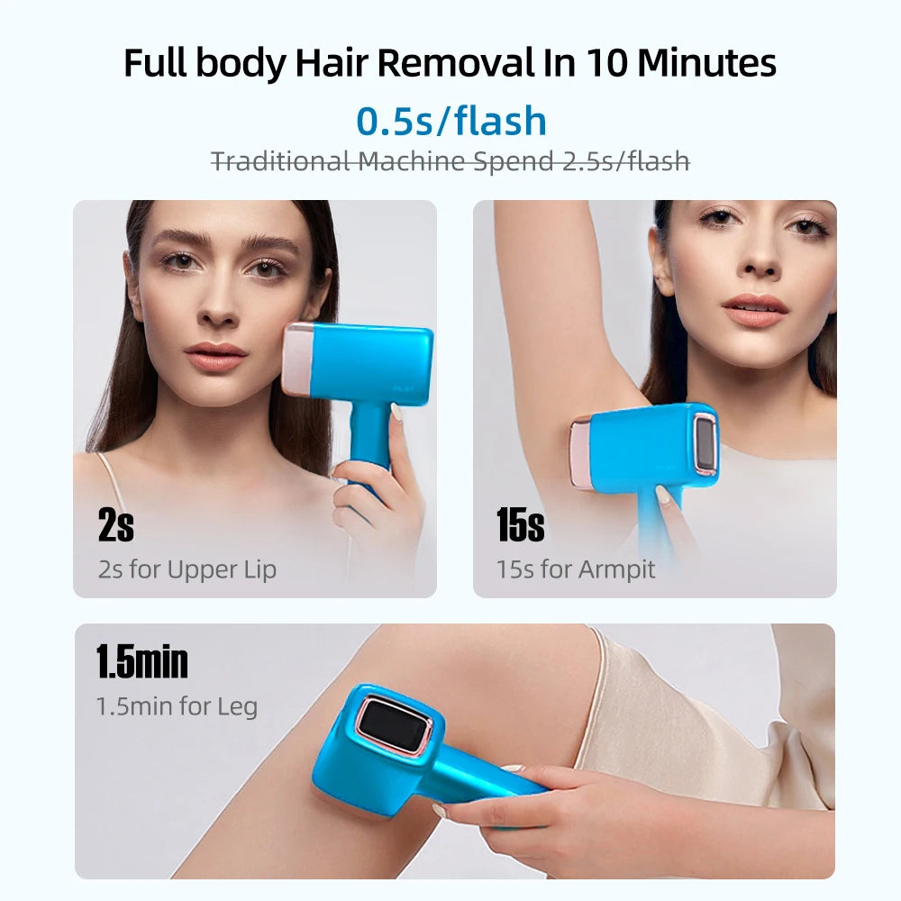 Máy triệt lông lạnh MLAY T14 IPL 3in1 cho nam nữ - Daisan Mart