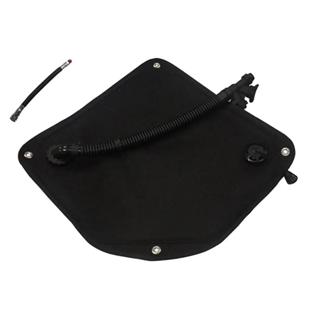 Scuba Diving BCD Buoyancy Compensator Wing Bladder 1050D Nylon 35lbs Side Mount Air Bladder with Low Pressure Hose Safety Gear