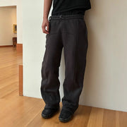 Men's Autumn Winter European and American Fashion Sports Basic Pants