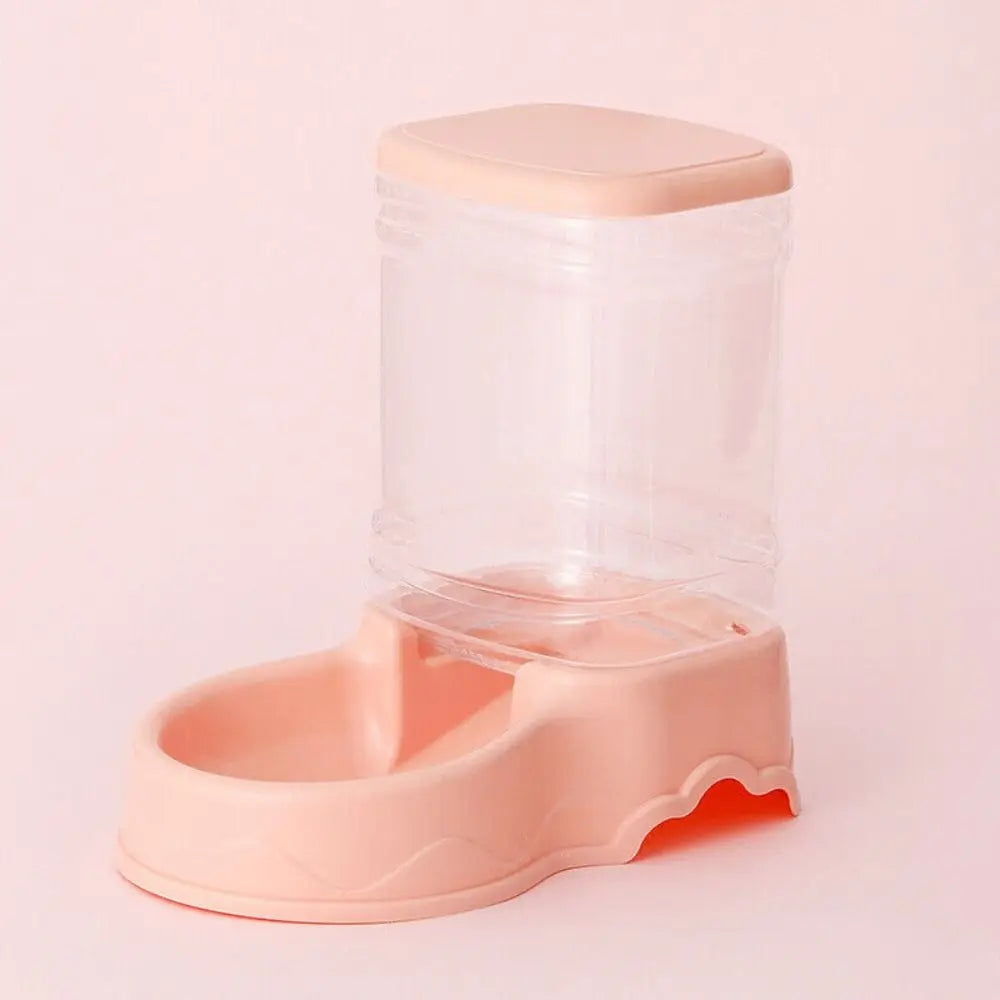 3.8L Automatic Pet Feeder Large Cat Dog Food Dispenser Water Fountain Drink Bowl - Daisan Mart