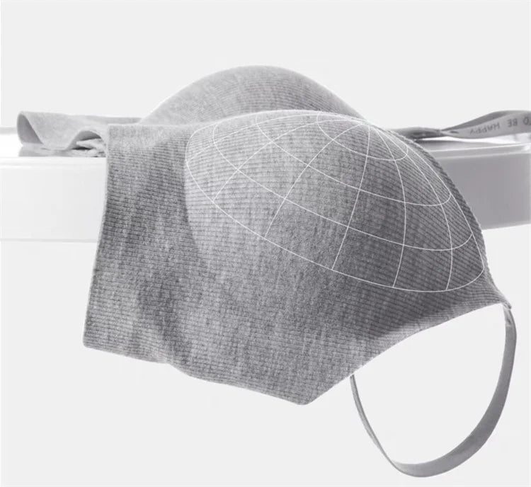 Sexy women's bra without underwire, deep V neck, personality straps