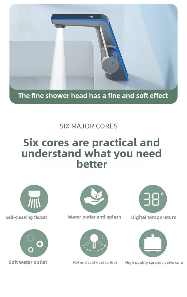 Creative LED Faucet - Space Lighting