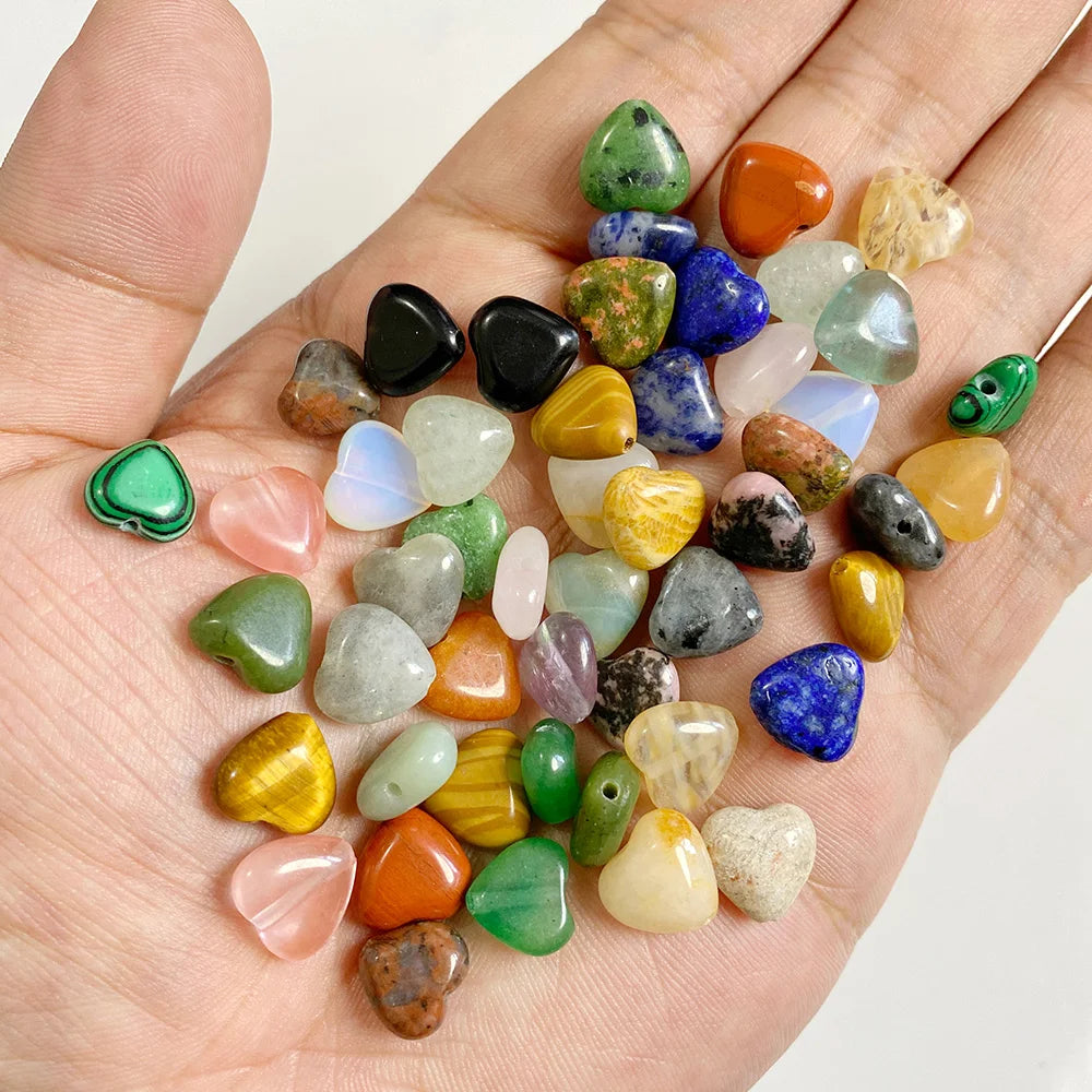 Natural Gemstone Beads Jewelry DIY Charm Bracelets