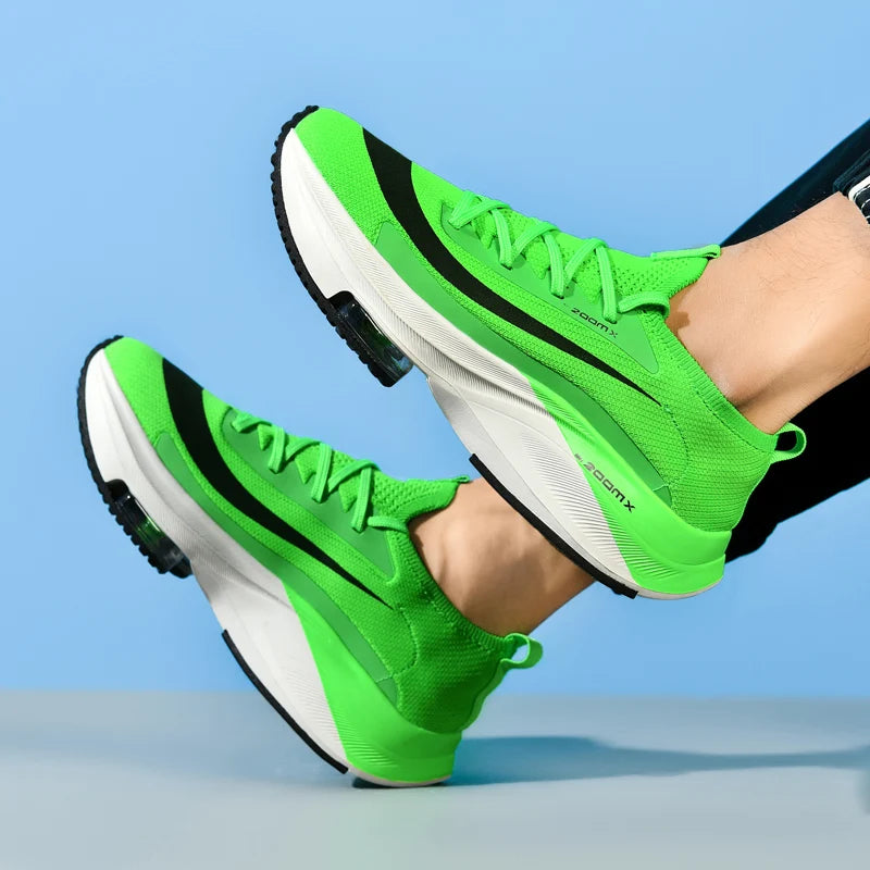 Giày Thể Thao Đệm Khí Unisex Thoáng Khí Thời Trang