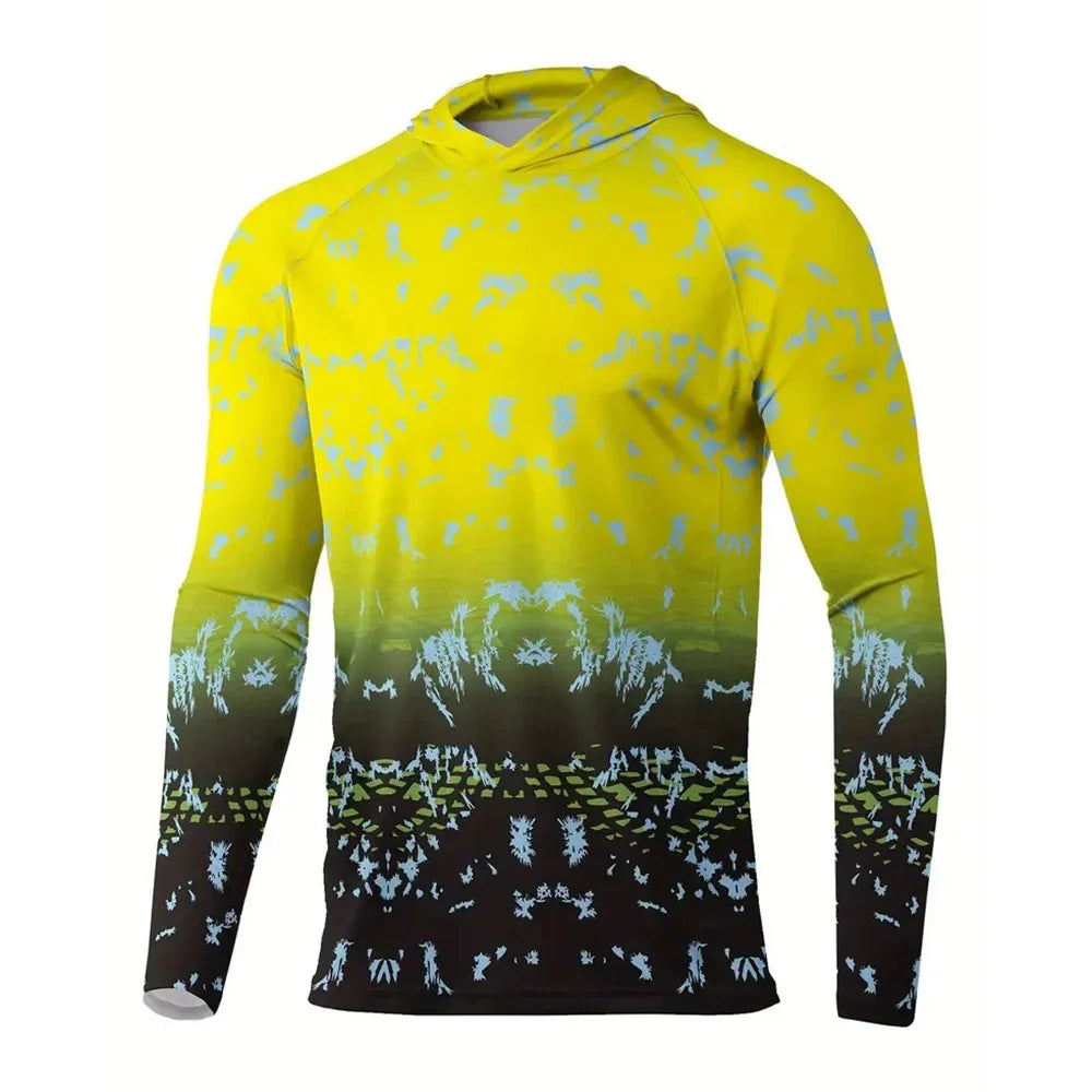 2025 Men's Sun Protection Shirt UPF 50+ Cool 4XL