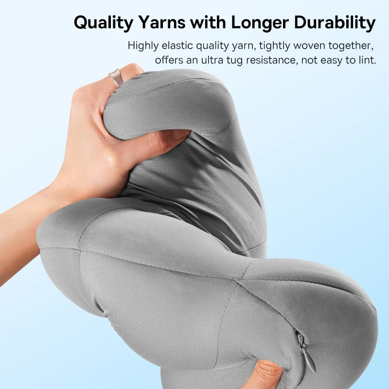 Baseus Car Neck Pillow Headrest Waist 3D Memory Foam Seat Support for Travel Neck Rest Breathable Car Back Lumbar Cushion Gadget - Daisan Mart