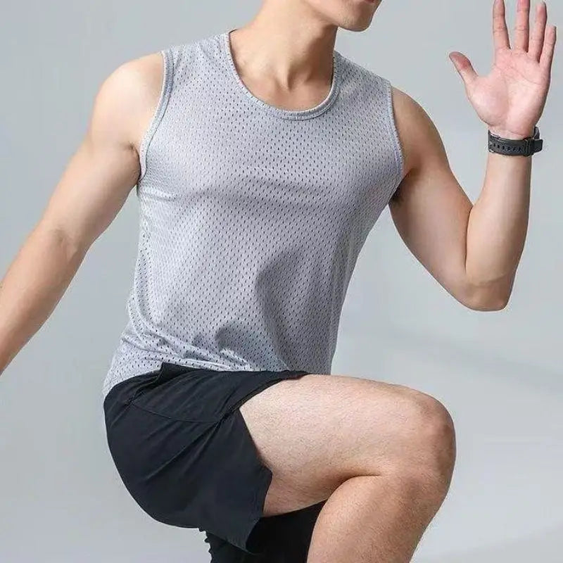 Áo Tank Nam Tập Gym Thoáng Mát Không Tay Thể Thao - Daisan Mart