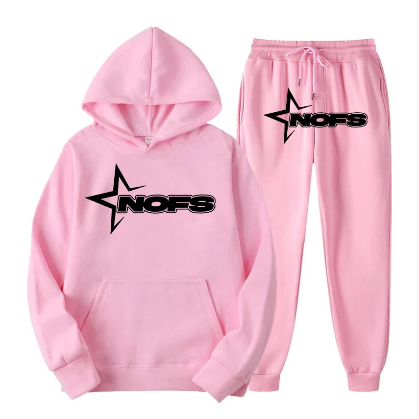 2025 Unisex Fashion Set - Hoodie &amp; Pants