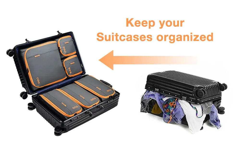 Bộ 6 Túi Đựng Đồ Du Lịch Thông Minh BAGSMART