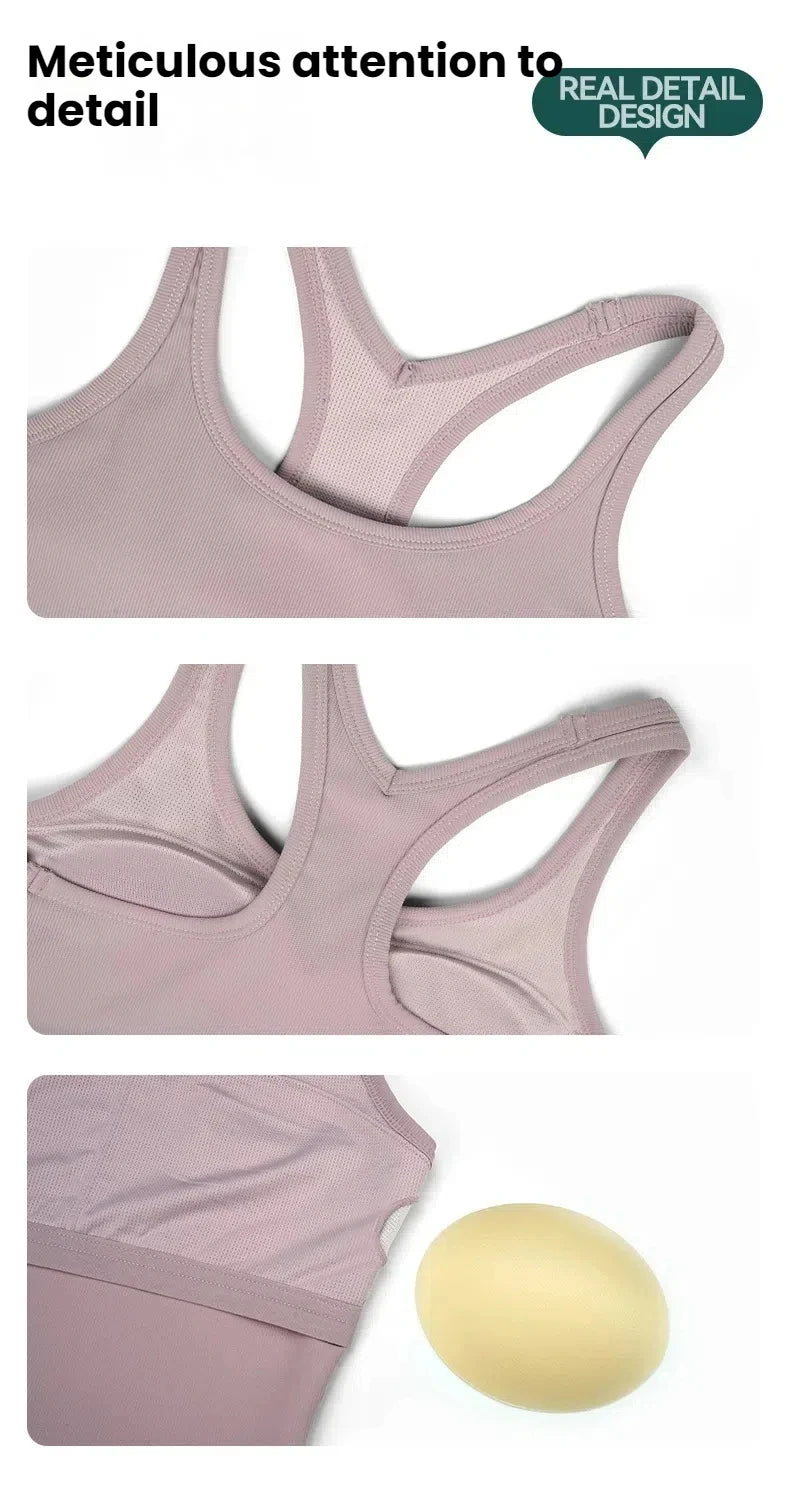 Áo Tập Yoga & Chạy Bộ Hở Lưng Dây Chéo Nữ Tính - Daisan Mart