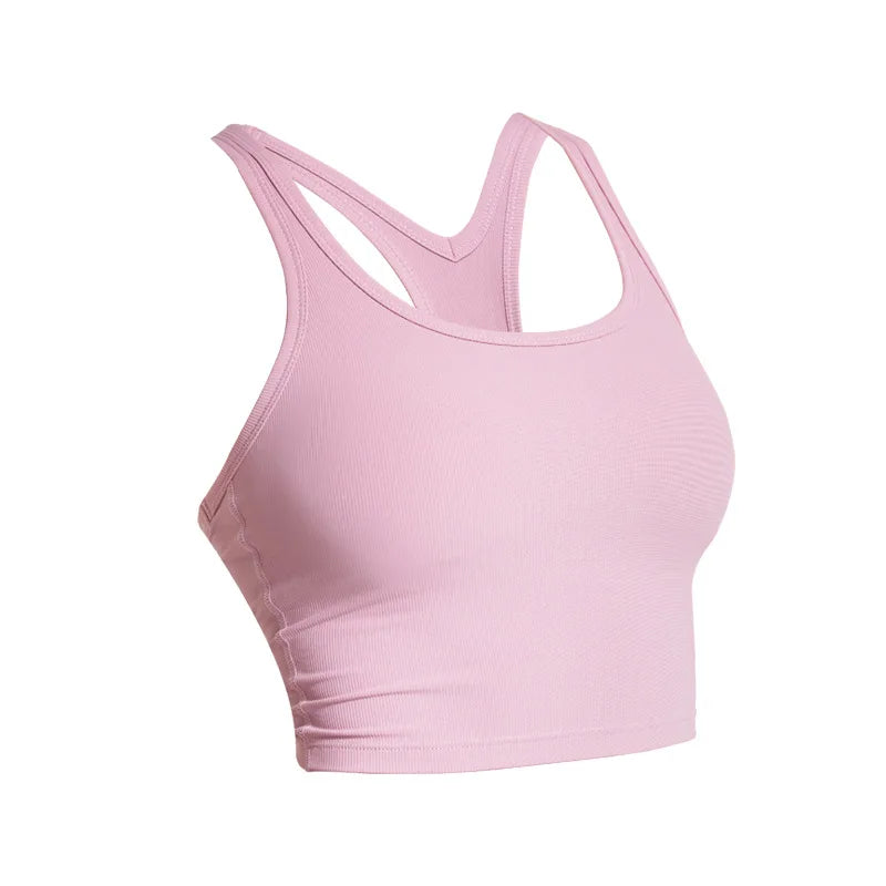 Áo Tập Yoga & Chạy Bộ Hở Lưng Dây Chéo Nữ Tính - Daisan Mart
