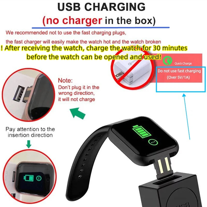 Đồng Hồ Thông Minh Bluetooth Theo Dõi Sức Khỏe