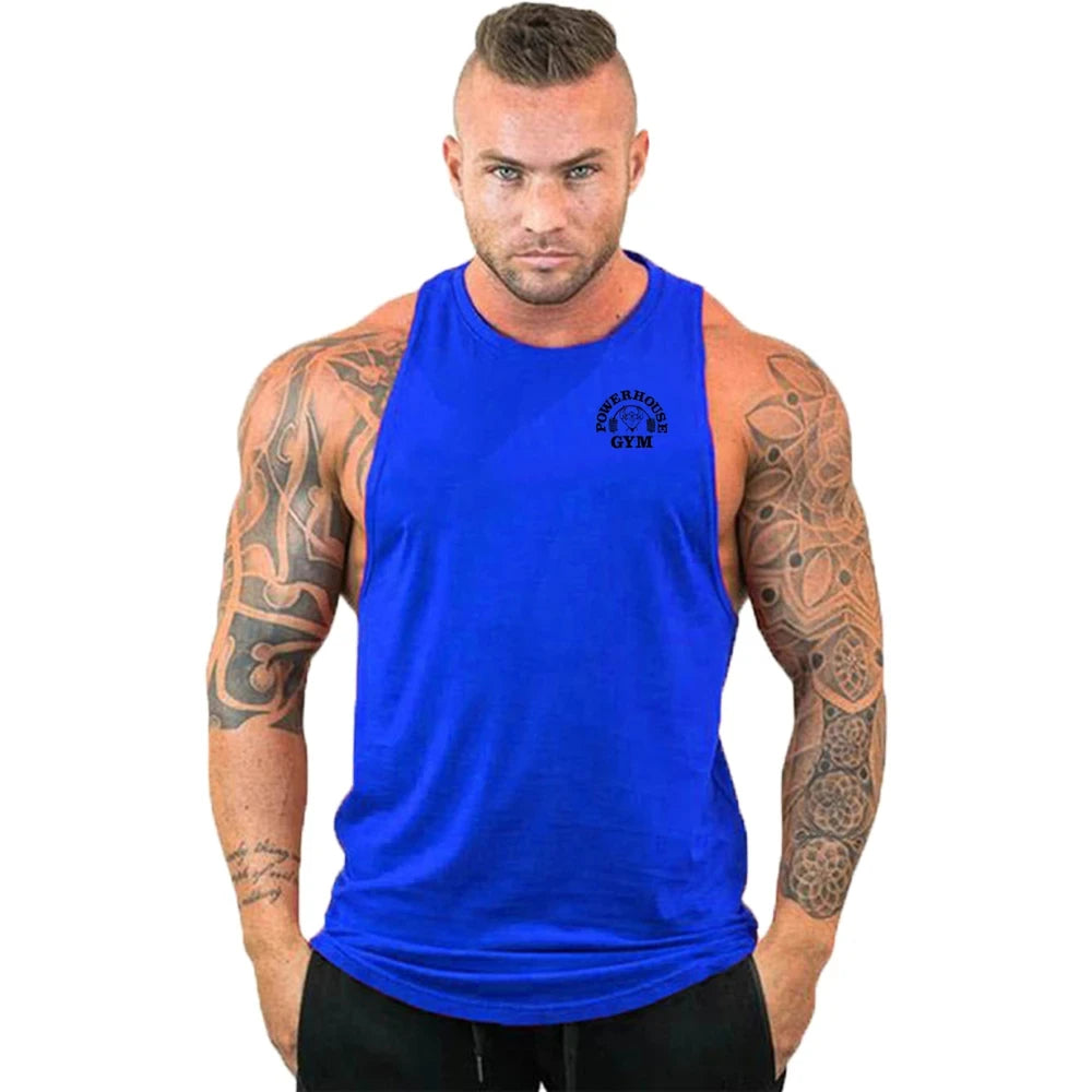 Men's Gym Shirt - Muscle Bodybuilding Tanktop