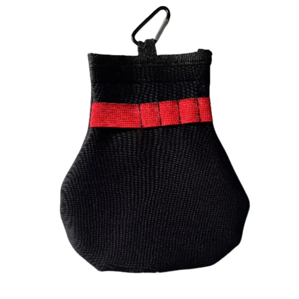 Convenient Golf Ball Bag with Durable Metal Clip