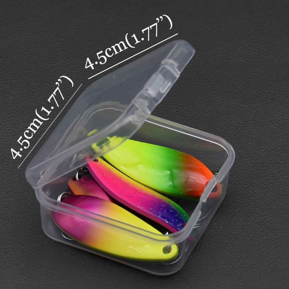 Mồi Câu Kim Loại JYJ Đa Kích Thước 3g-7g Lure Cá