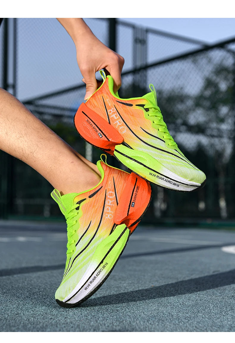 Giày Chạy Bộ Marathon 2025 Đệm Khí Siêu Nhẹ Nam Nữ