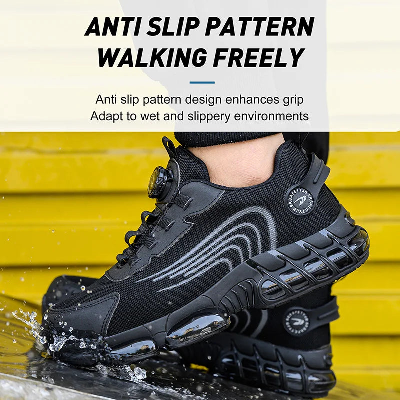 Steel Toe Anti-Nail Safety Shoes