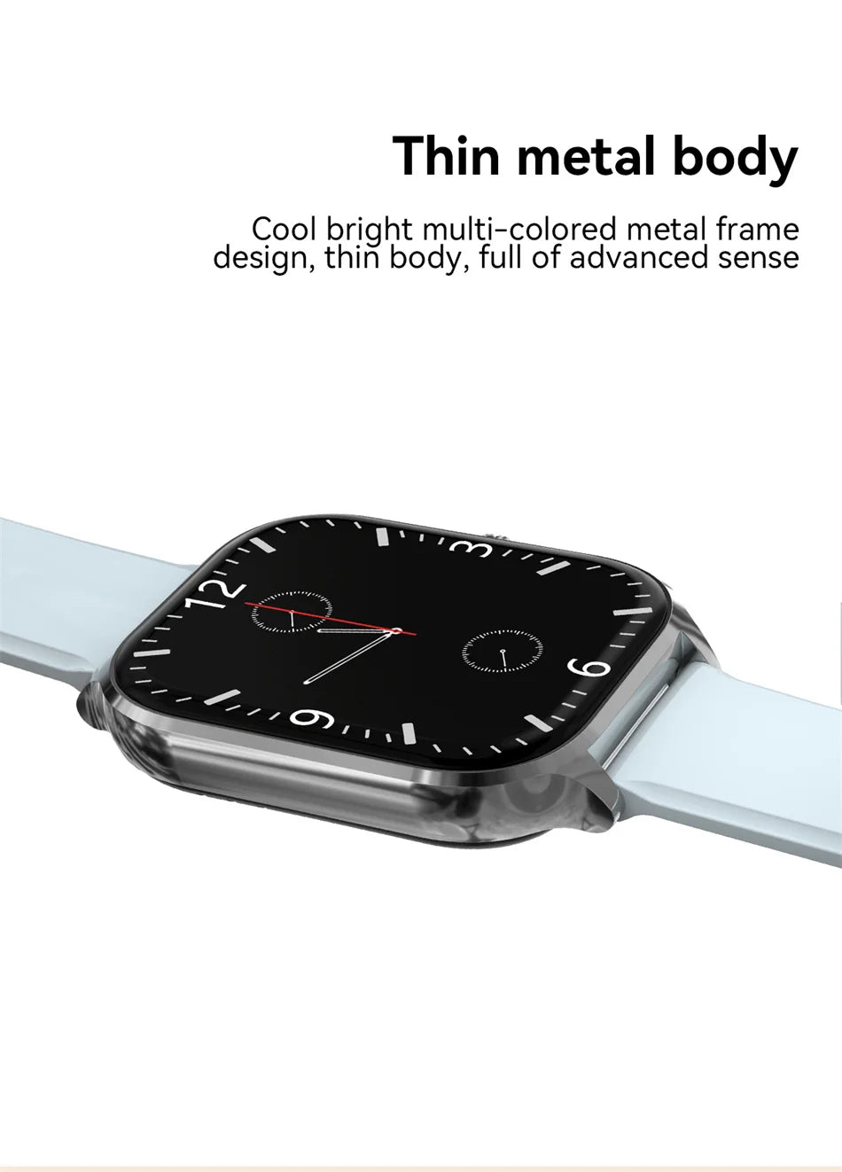 Đồng hồ thông minh 2025 AMOLED 2.01 Thời trang đôi