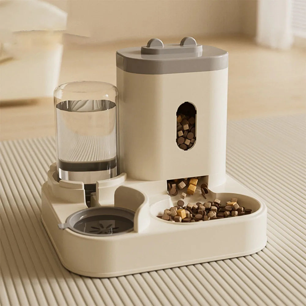 Automatic Pet Feeder & Water Dispenser for Cats Dogs - Smart Food Feeding Station, Automatic Waterer, Pet Supplies - Daisan Mart
