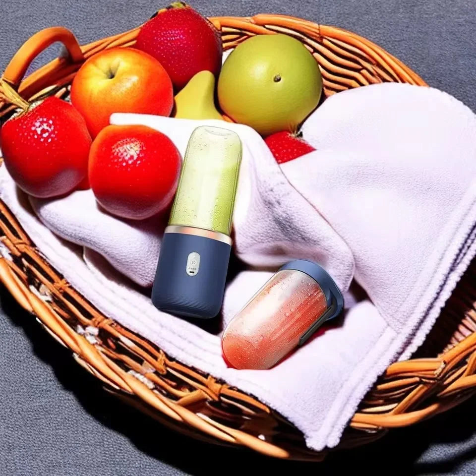 Cốc xay sinh tố cầm tay 6 lưỡi đa năng tiện lợi