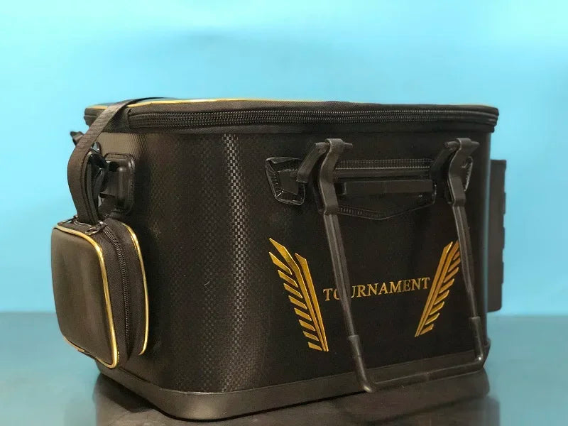 36cm 40cm 45cm Thicken EVA Live Fish Box Unfoldable Fishing Bait Tank Bucket Camping Outdoor Fishing Tackle Equipment